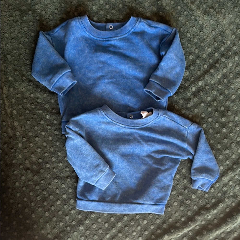 Pair of Cat & Jack Sweatshirts, 0-3m